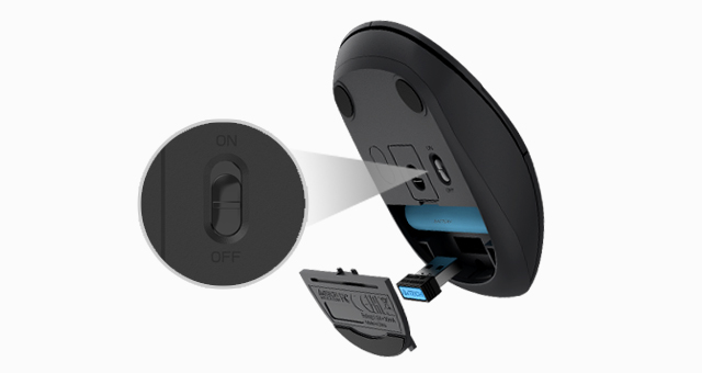 Отсек для хранения nano-ресивера